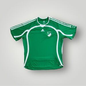 Vintage Y2K 2006-2007 Deportivo Cali Colombia Adidas Home Soccer Jersey